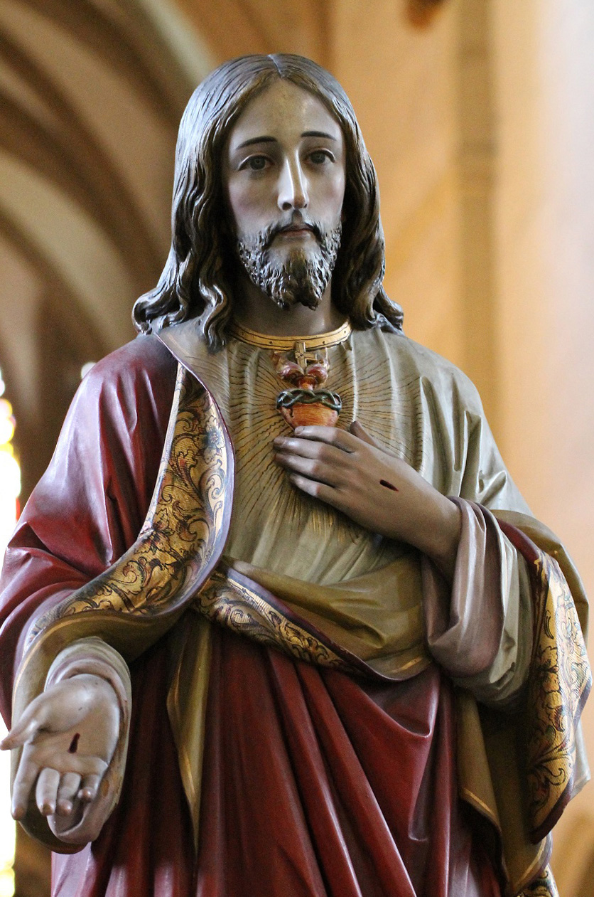 Herz-Jesu-Figur